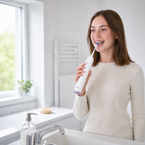 Braces Cleaning Kit | 2-in-1 Sonic Electric Toothbrush & Water Flosser