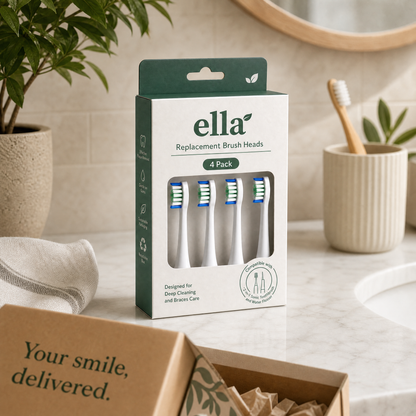 Ella-Smile Replacement Brush Heads
