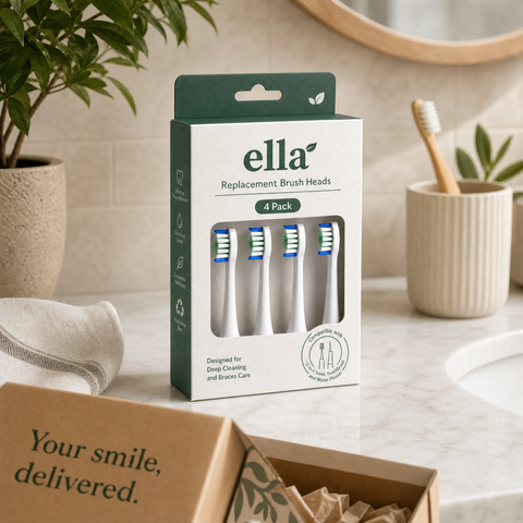Ella-Smile Replacement Brush Heads